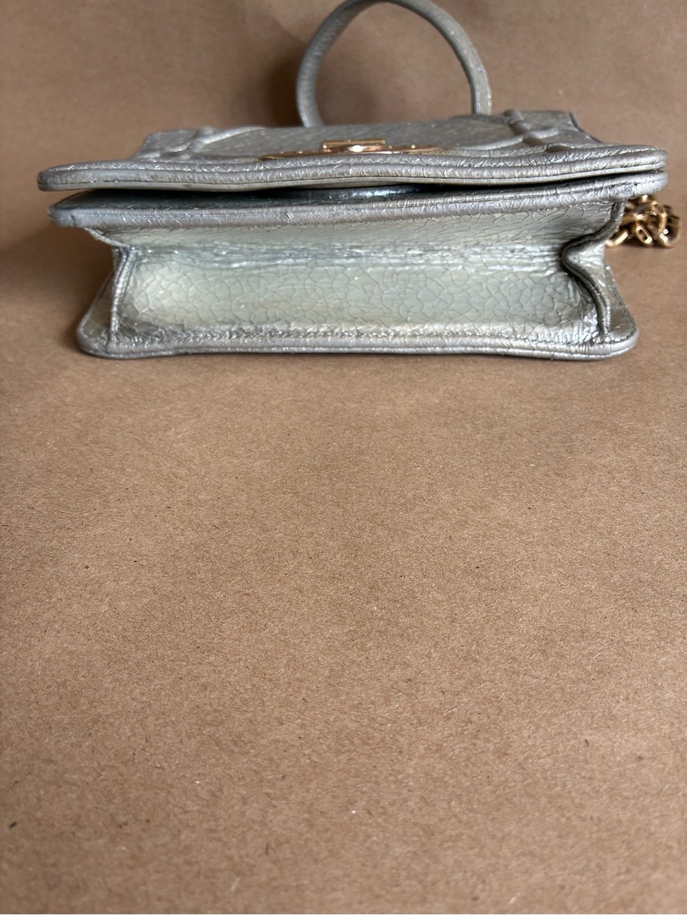 Dior Diorama Crackled Leather Flap Bag - Picture 3 of 9